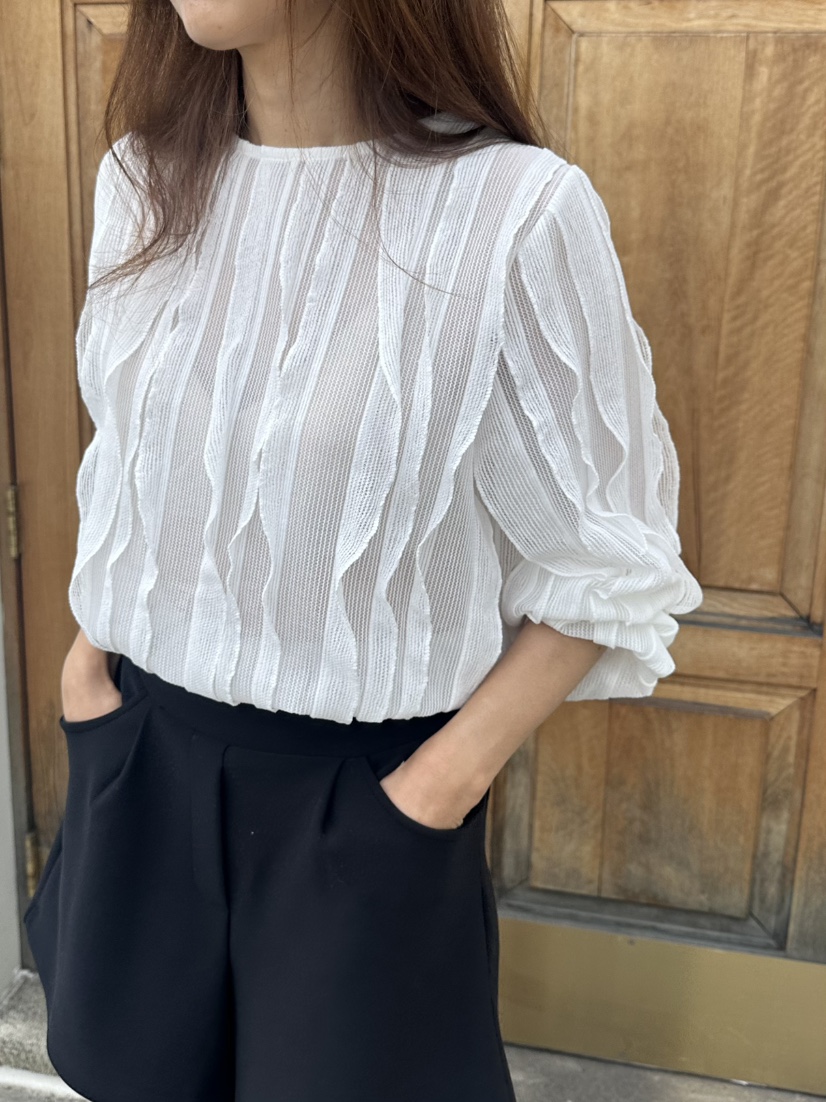 CLASSY-O韓國直郵女裝新款時尚休閑26春夏人氣襯衫蕾絲衫CLASSY-O襯衫/蕾絲衫