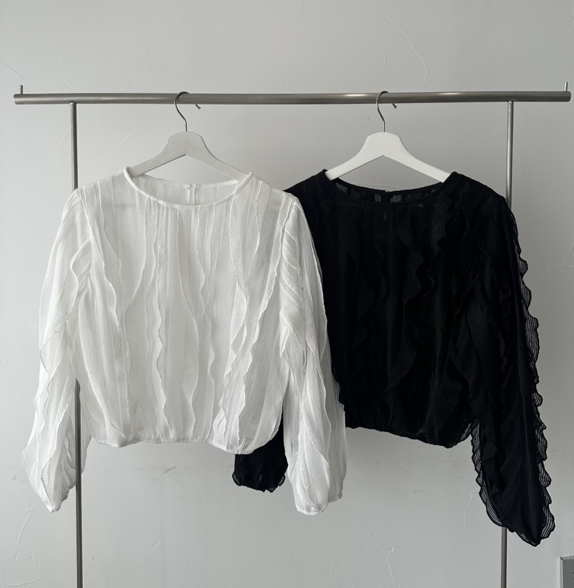 CLASSY-O韓國直郵女裝新款時尚休閑26春夏人氣襯衫蕾絲衫CLASSY-O襯衫/蕾絲衫