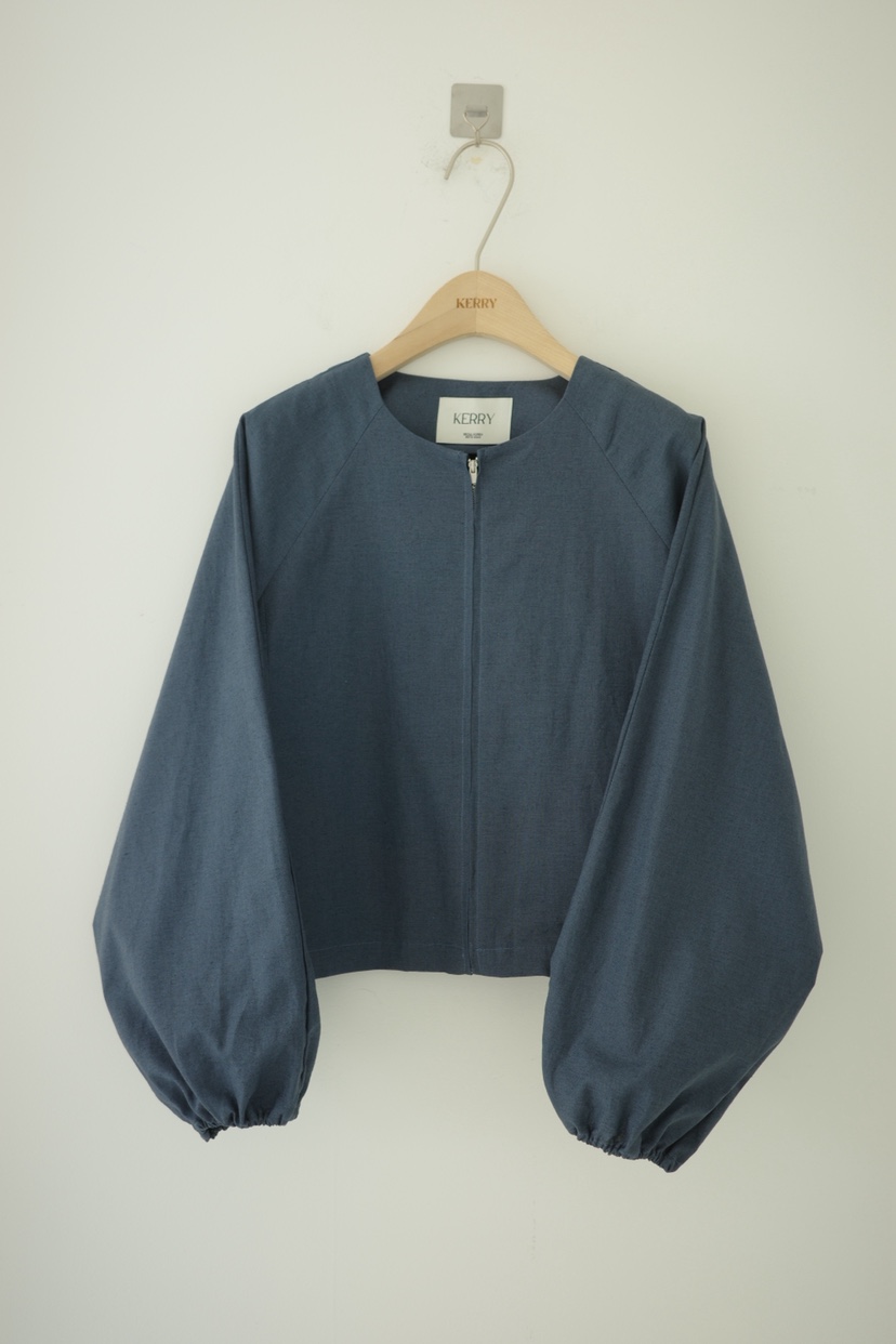 KERRY韓國東大門直郵女士新款休閑職業人氣熱賣時尚夾克亞麻KERRY夾克圖色3