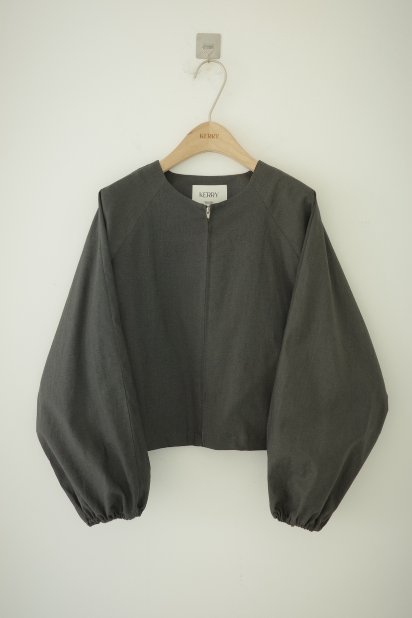 KERRY韓國東大門直郵女士新款休閑職業人氣熱賣時尚夾克亞麻KERRY夾克圖色4