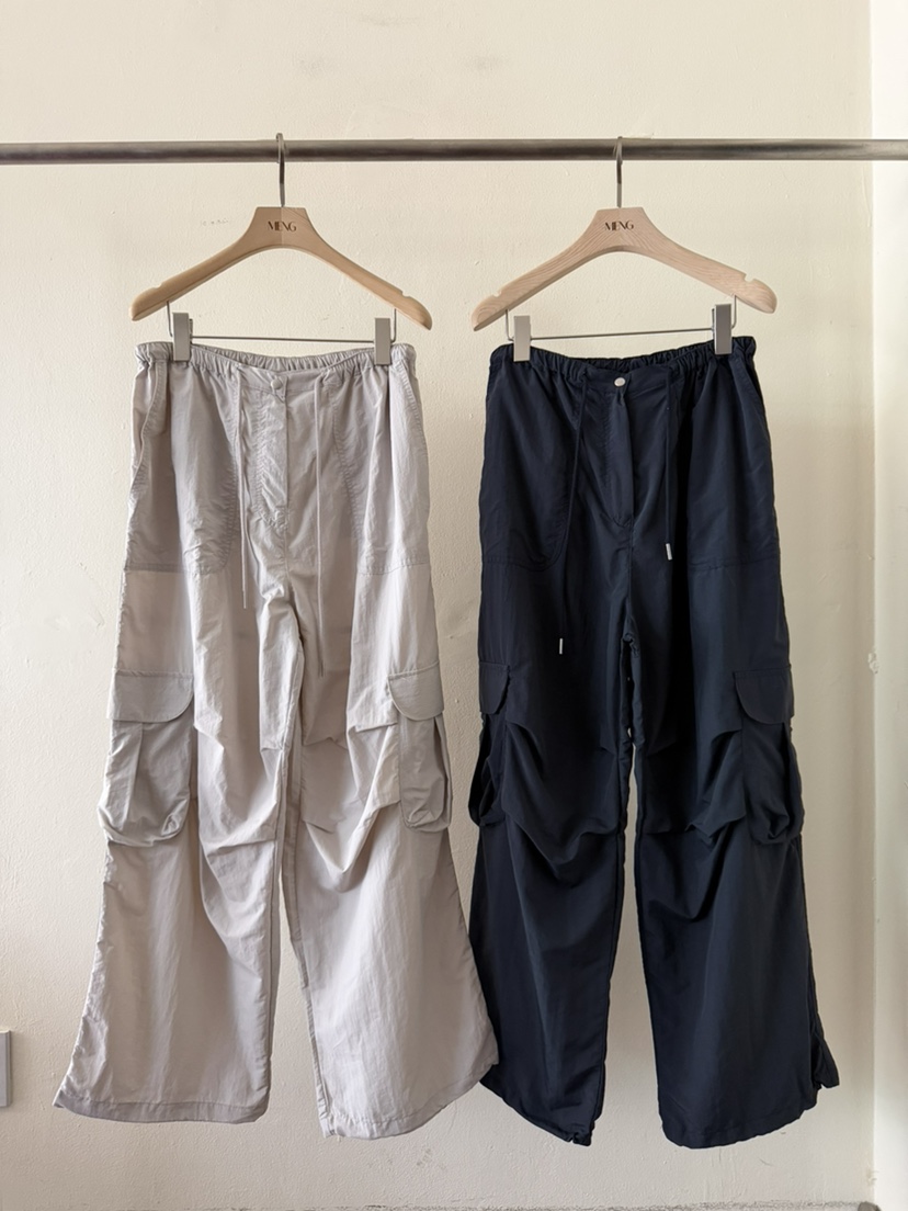 MENG韓國東大門直郵女士新品時尚休閑職業推薦休閑褲尼龍MENG休閑褲