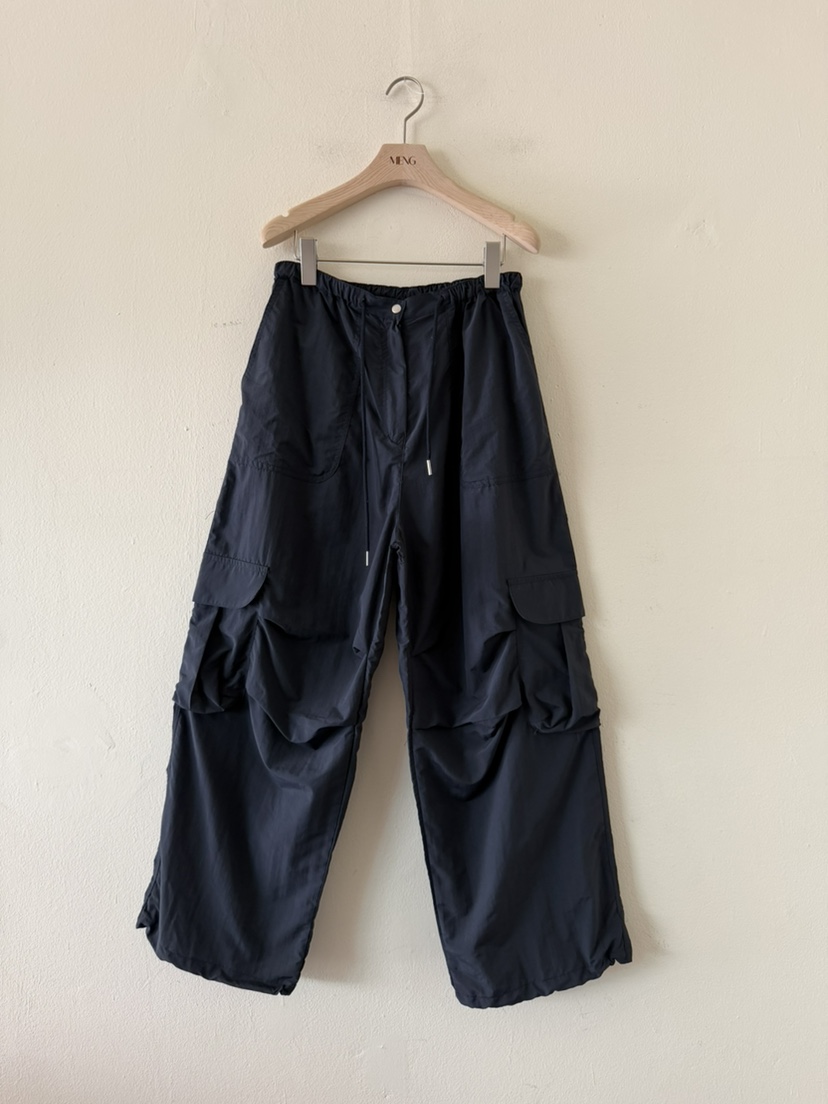 MENG韓國東大門直郵女士新品時尚休閑職業推薦休閑褲尼龍MENG休閑褲圖色1