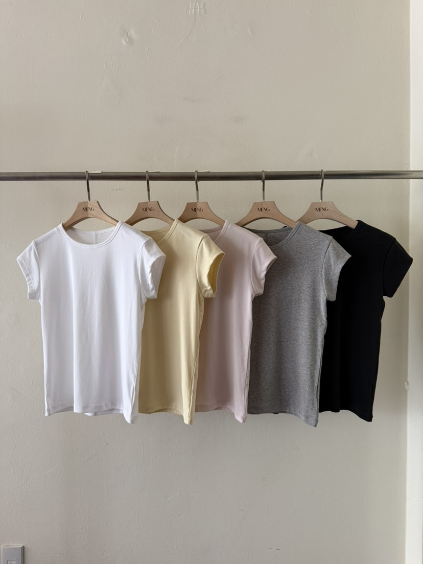 MENG韓國直郵女裝新品推薦休閑職業人氣26春夏時尚熱賣T恤MENGT恤
