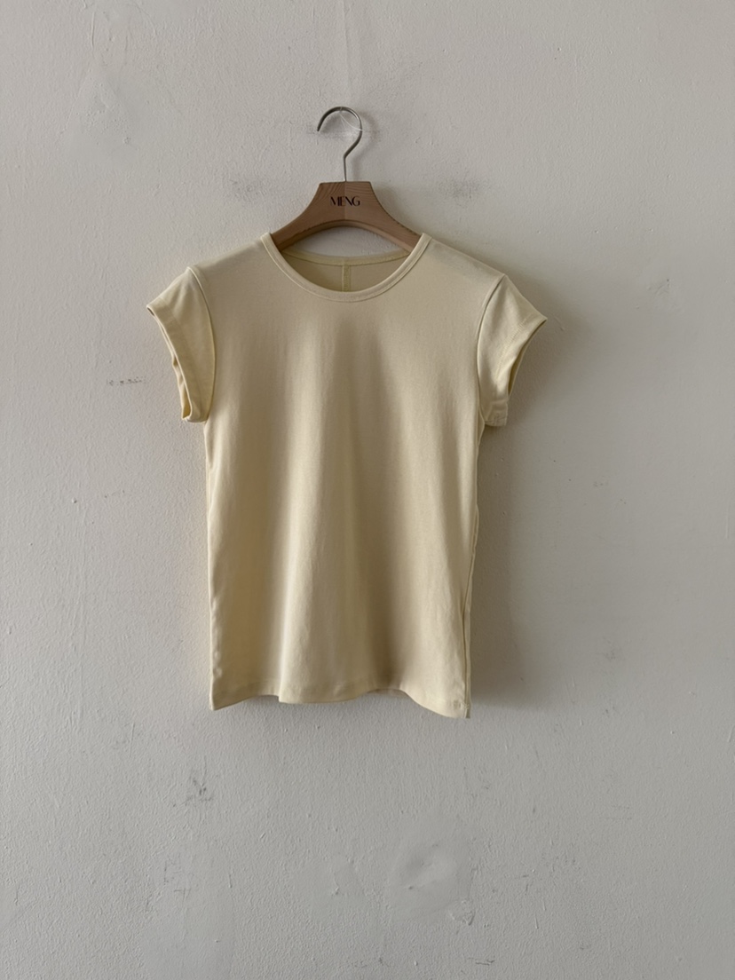 MENG韓國直郵女裝新品推薦休閑職業人氣26春夏時尚熱賣T恤MENGT恤圖色2