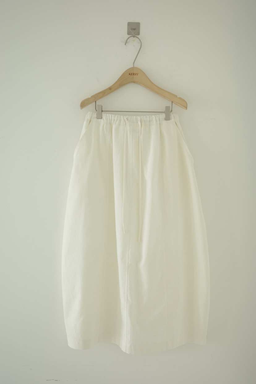 KERRY韓國直郵實拍女士新款時尚人氣26春夏半身裙中短裙亞麻KERRY半身裙/中短裙圖色1