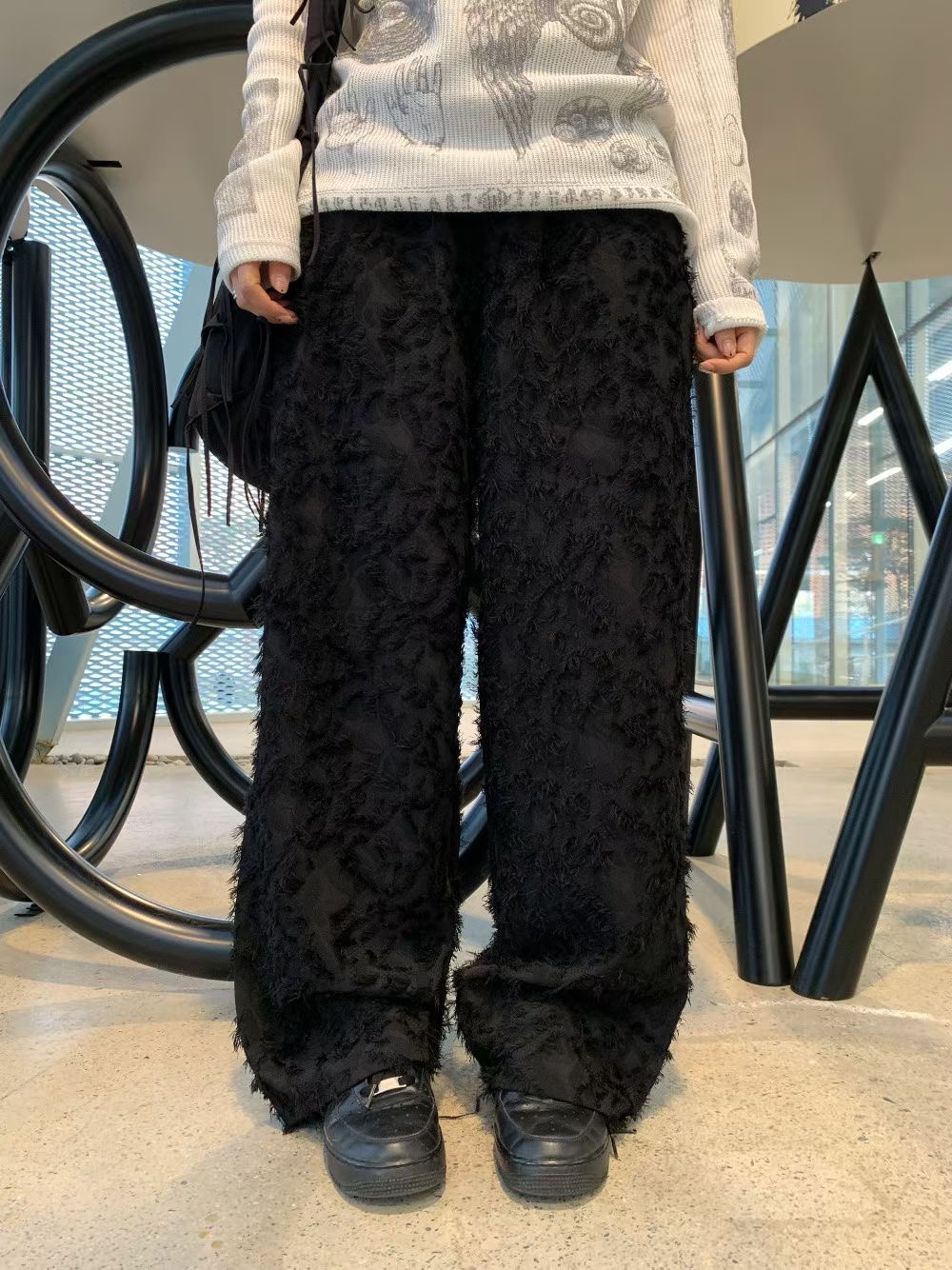 PEETS韓國直郵實拍女士新款熱賣推薦休閑職業人氣時尚休閑褲PEETS休閑褲圖色1