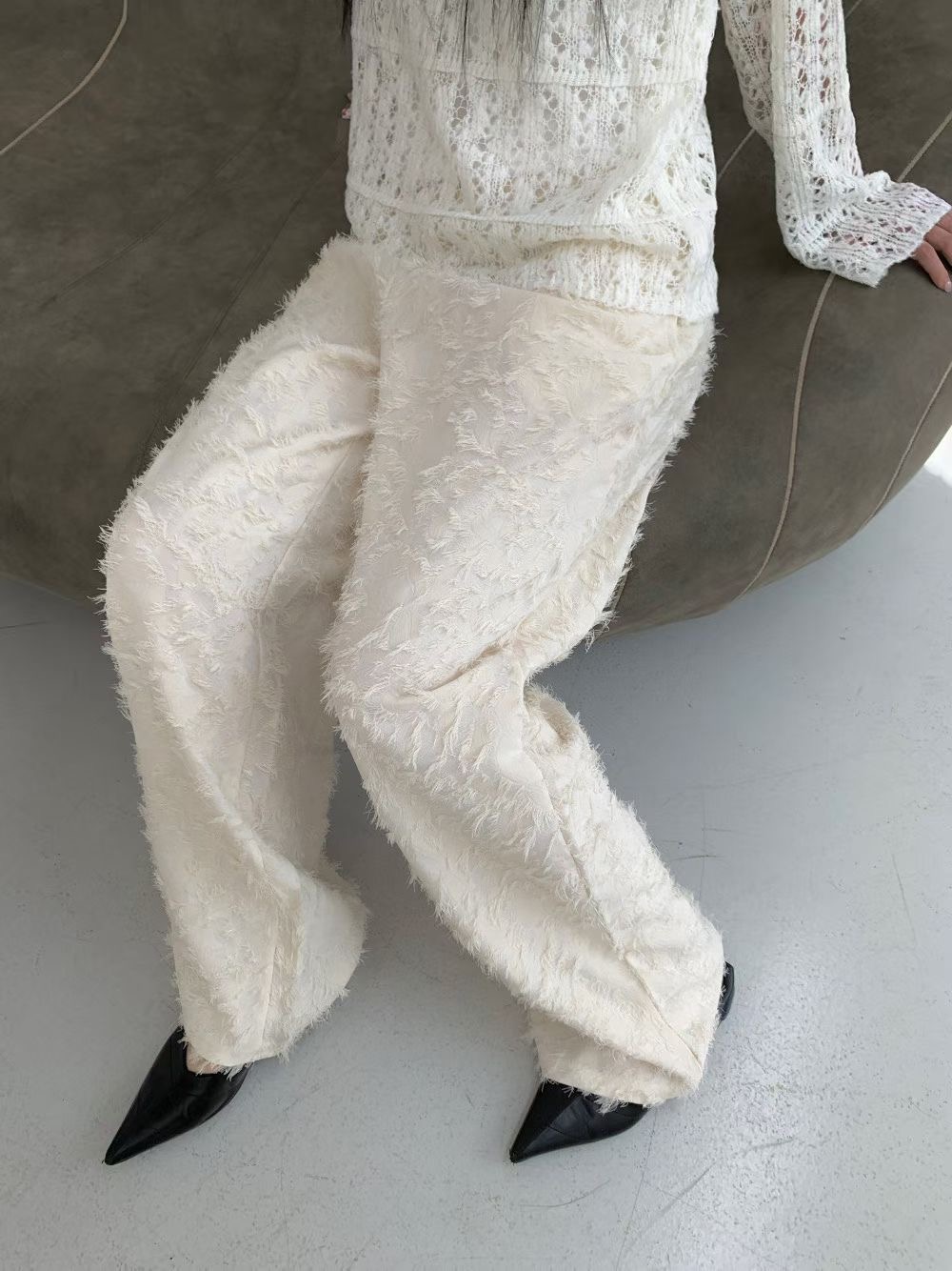 PEETS韓國直郵實拍女士新款熱賣推薦休閑職業人氣時尚休閑褲PEETS休閑褲圖色2