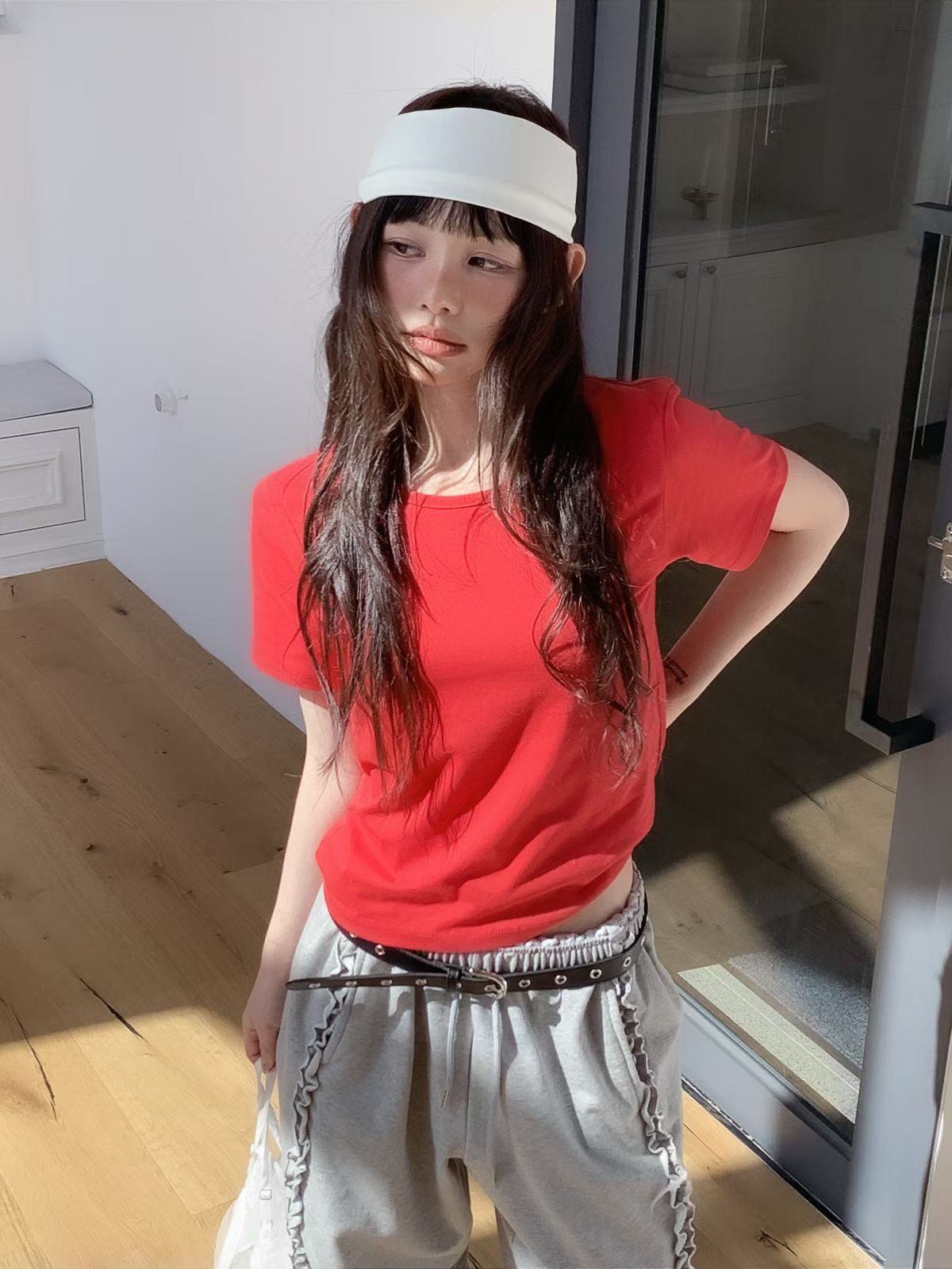 PEETS韓國代購女士新品26春夏職業休閑人氣推薦時尚熱賣T恤PEETST恤