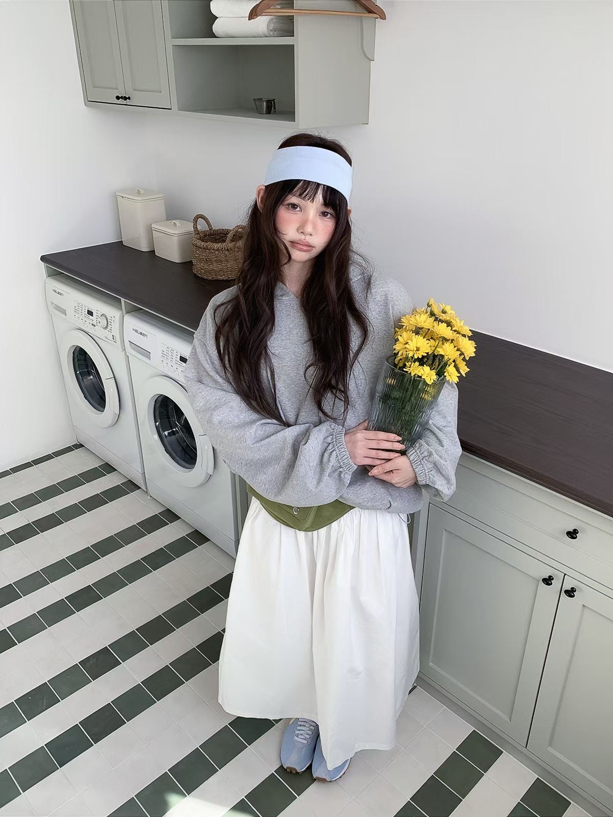 PEETS韓國直郵實拍女士新品時尚推薦熱賣休閑衛衣不含腰包PEETS衛衣