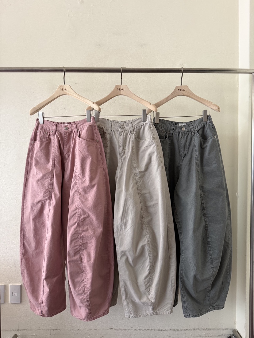 MENG韓國代購女裝新品26春夏休閑職業推薦人氣時尚休閑褲MENG休閑褲