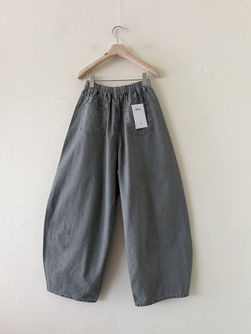 MENG韓國代購女裝新品26春夏休閑職業推薦人氣時尚休閑褲MENG休閑褲