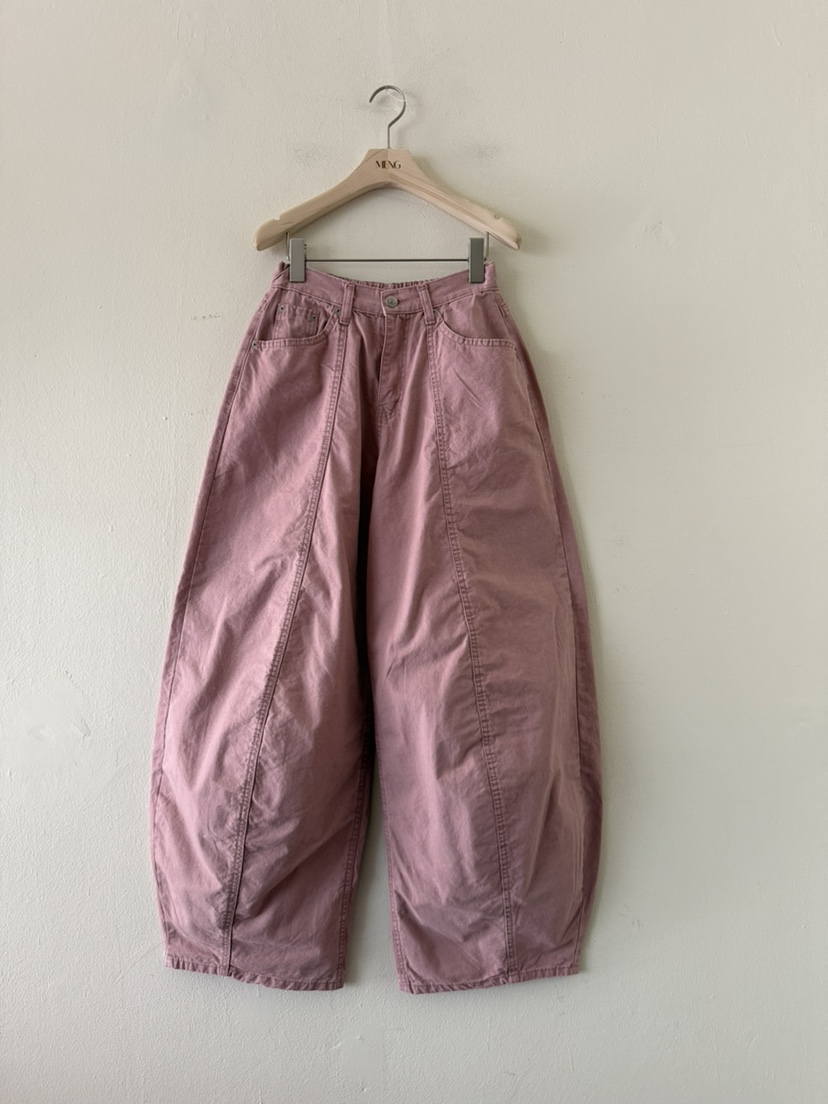 MENG韓國代購女裝新品26春夏休閑職業推薦人氣時尚休閑褲MENG休閑褲圖色1