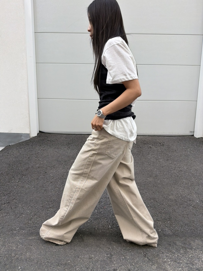 MENG韓國直郵實拍女士新品時尚休閑推薦人氣熱賣職業休閑褲MENG休閑褲