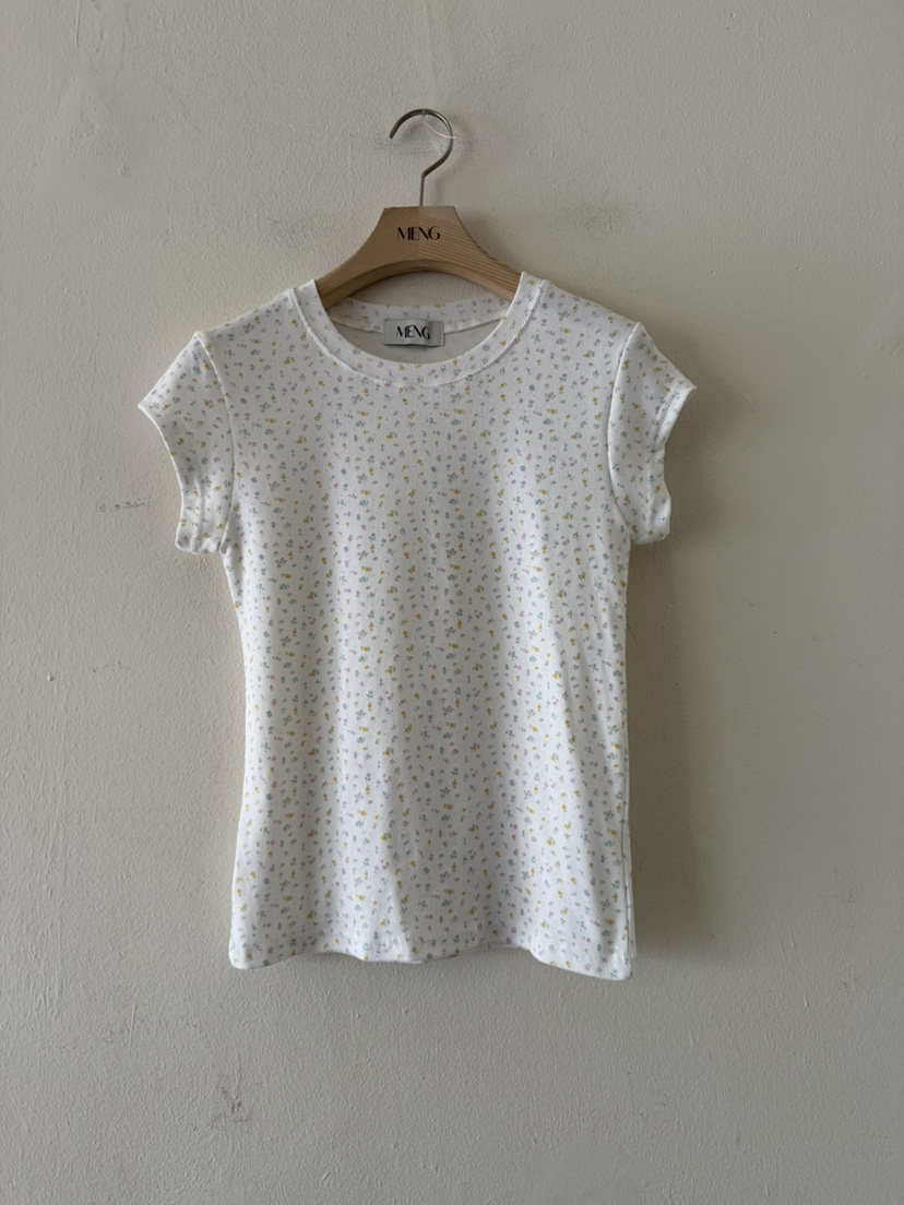 MENG韓國直郵女士新款休閑熱賣時尚推薦人氣26春夏職業T恤MENGT恤圖色1