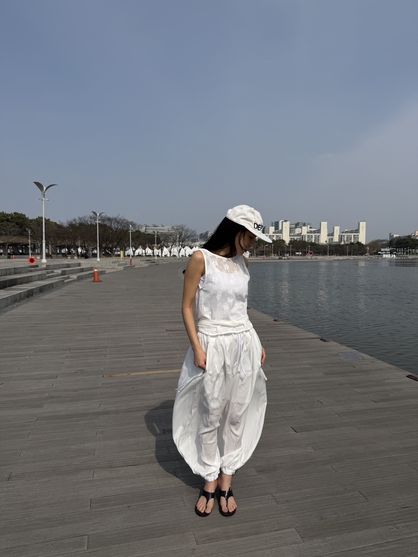 FRANC—L韓國代購女裝新品時尚人氣推薦真品熱賣26春夏休閑褲FRANC休閑褲