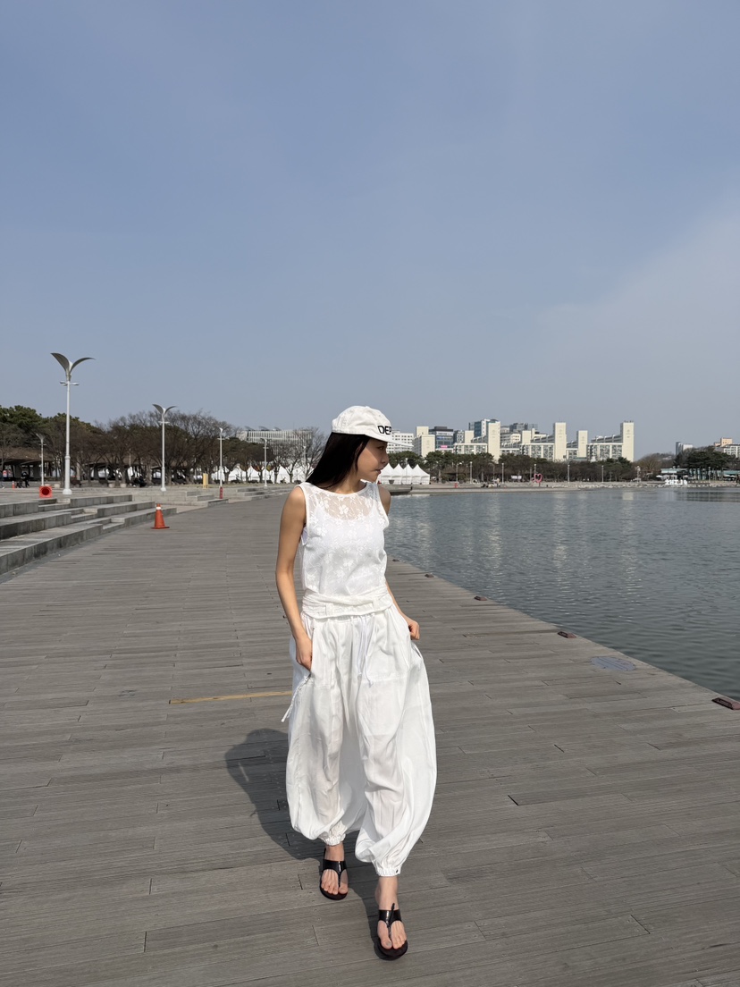 FRANC—L韓國代購女裝新品時尚人氣推薦真品熱賣26春夏休閑褲FRANC休閑褲