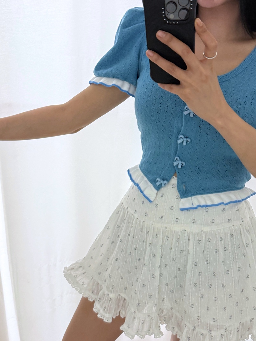 AB東大門實拍女士新品休閑人氣26春夏熱賣針織衫羊毛衫開襟AB針織衫