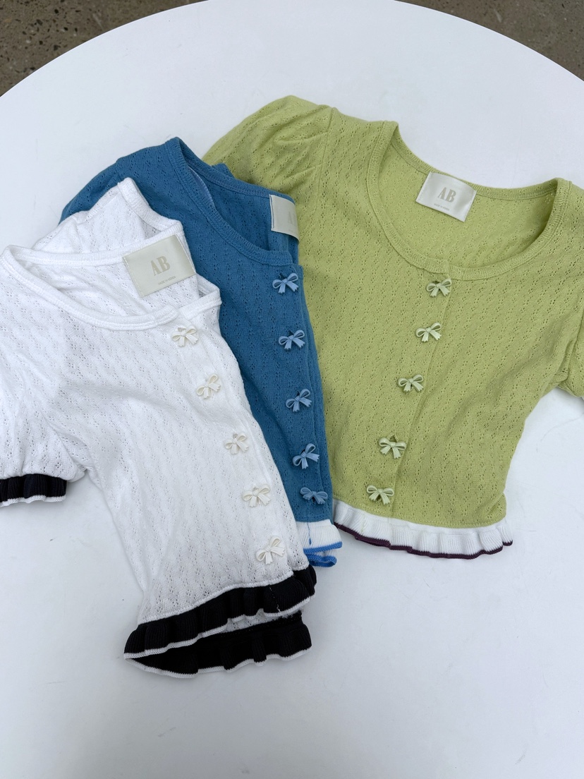 AB東大門實拍女士新品休閑人氣26春夏熱賣針織衫羊毛衫開襟AB針織衫