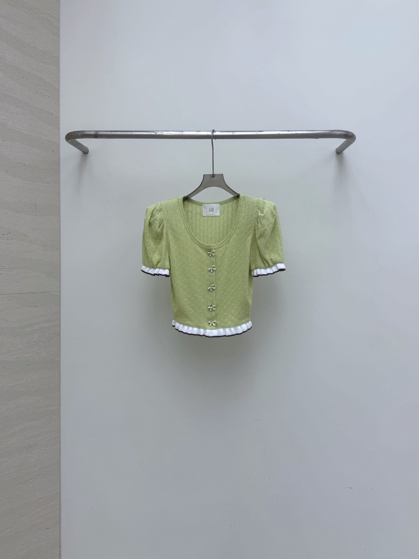 AB東大門實拍女士新品休閑人氣26春夏熱賣針織衫羊毛衫開襟AB針織衫圖色3