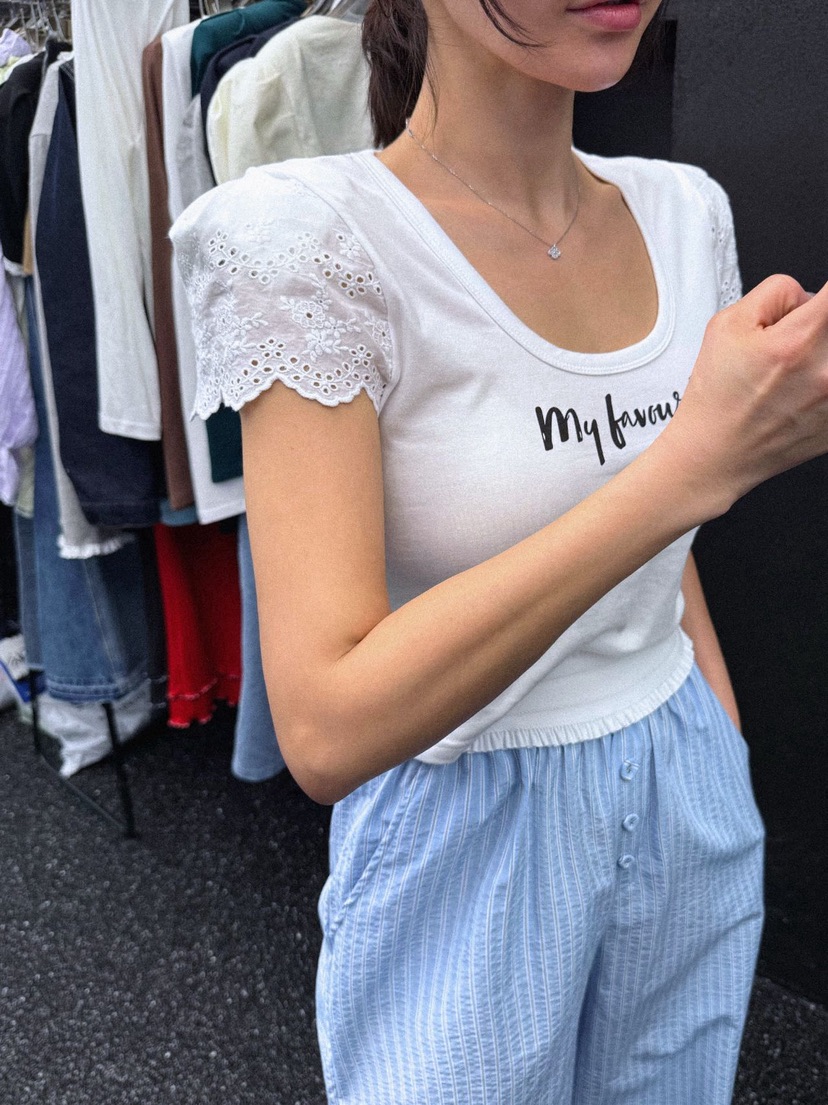 AB韓國代購女士新款時尚休閑熱賣26春夏推薦人氣職業真品T恤ABT恤