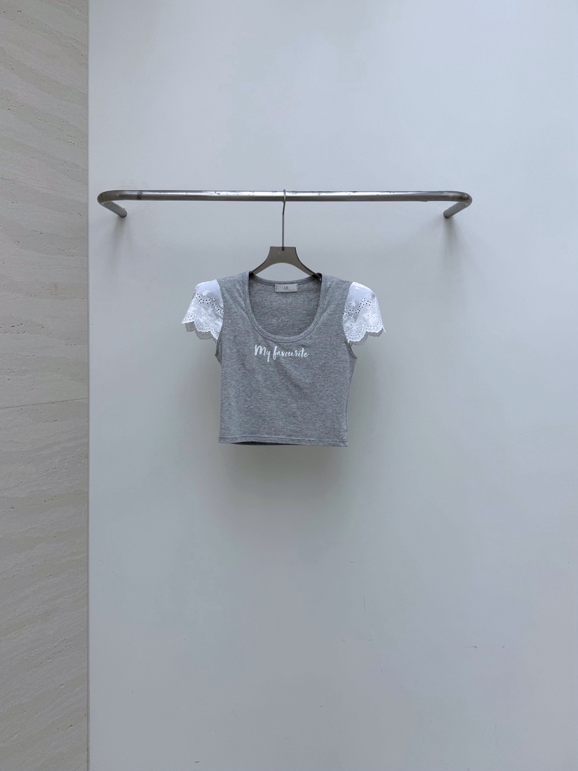 AB韓國代購女士新款時尚休閑熱賣26春夏推薦人氣職業真品T恤ABT恤圖色2