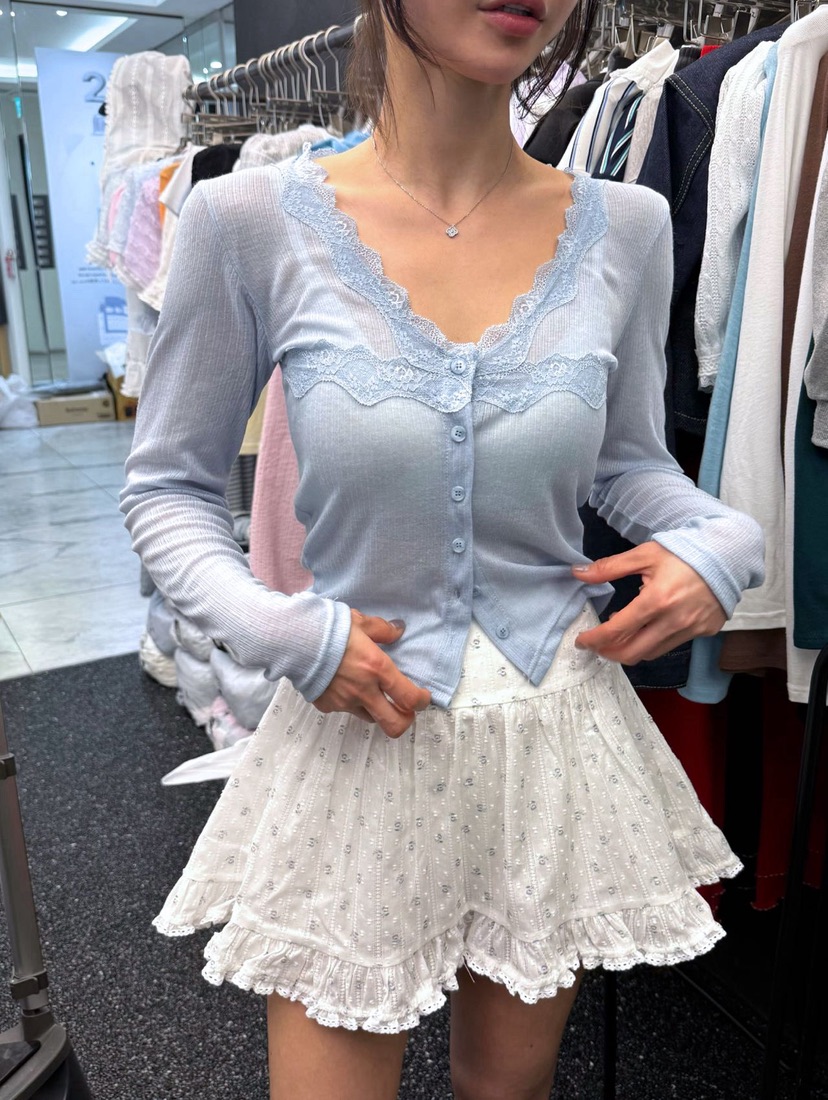 AB東大門直郵女裝新款26春夏人氣職業時尚真品推薦針織衫AB針織衫圖色1