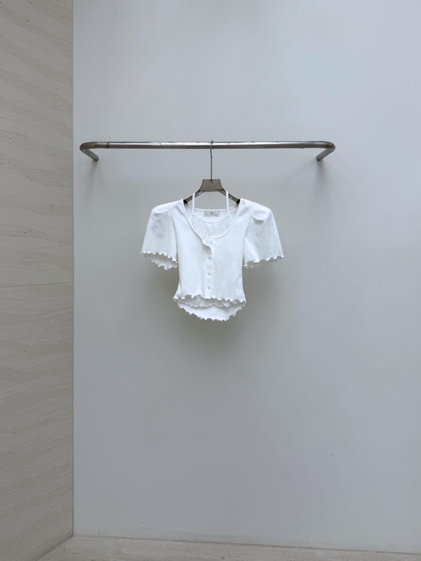 AB東大門實拍女裝新款人氣真品推薦26春夏時尚針織衫假兩件AB針織衫圖色3