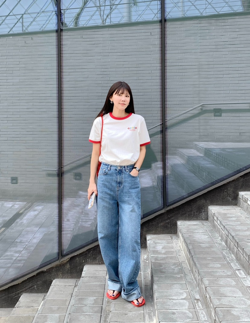 COURGETTE韓國代購女士新品職業26春夏時尚休閑推薦人氣T恤COURGETTET恤