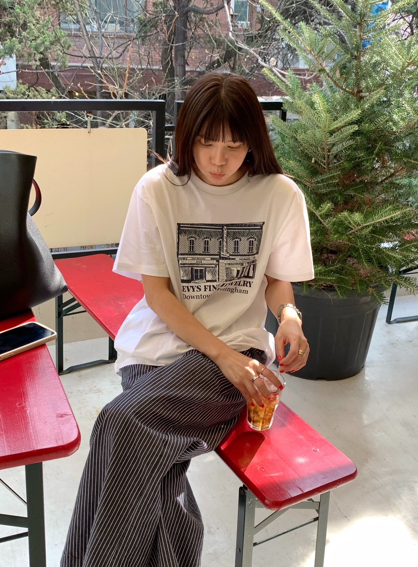 COURGETTE韓國直郵女裝新品推薦熱賣人氣26春夏休閑職業T恤COURGETTET恤