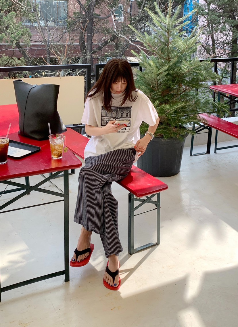 COURGETTE韓國直郵女裝新品推薦熱賣人氣26春夏休閑職業T恤COURGETTET恤