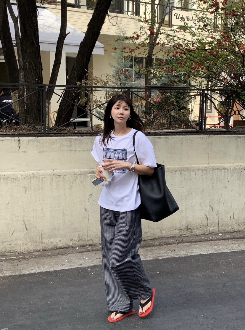 COURGETTE韓國直郵女裝新品推薦熱賣人氣26春夏休閑職業T恤COURGETTET恤