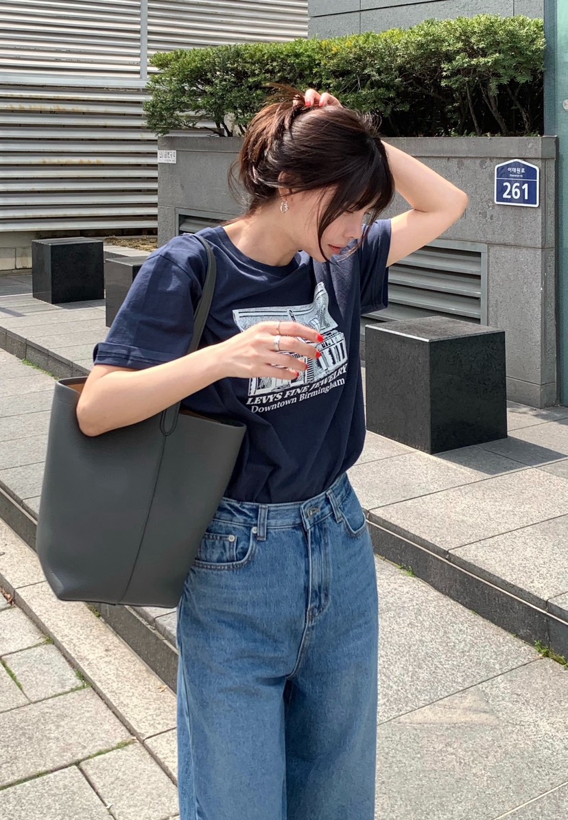 COURGETTE韓國直郵女裝新品推薦熱賣人氣26春夏休閑職業T恤COURGETTET恤