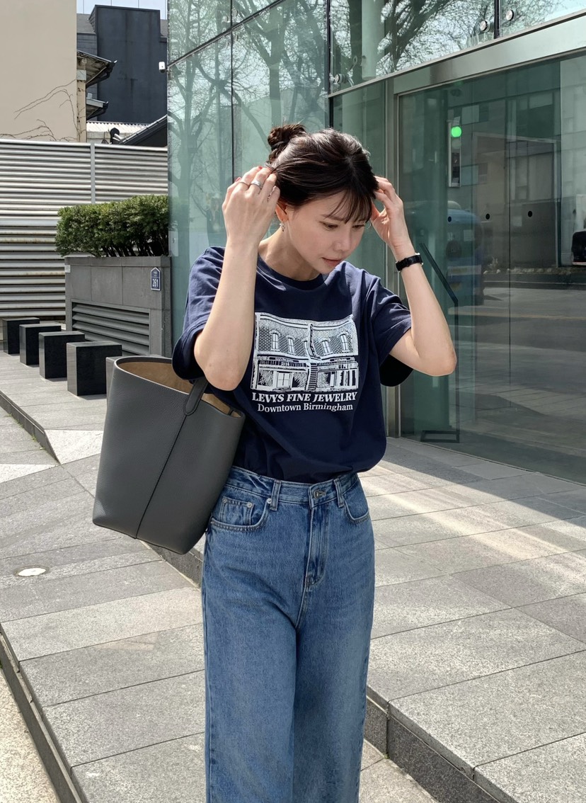 COURGETTE韓國直郵女裝新品推薦熱賣人氣26春夏休閑職業T恤COURGETTET恤