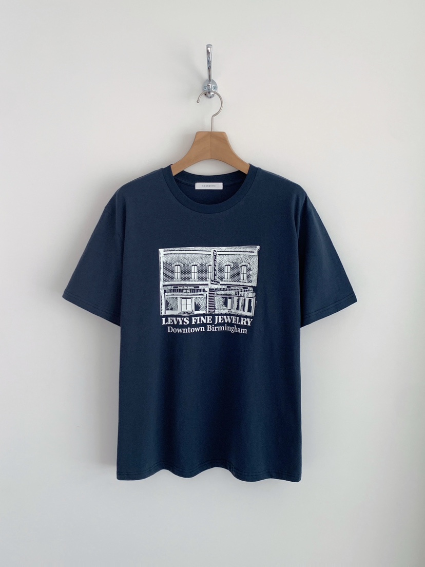 COURGETTE韓國直郵女裝新品推薦熱賣人氣26春夏休閑職業T恤COURGETTET恤圖色2