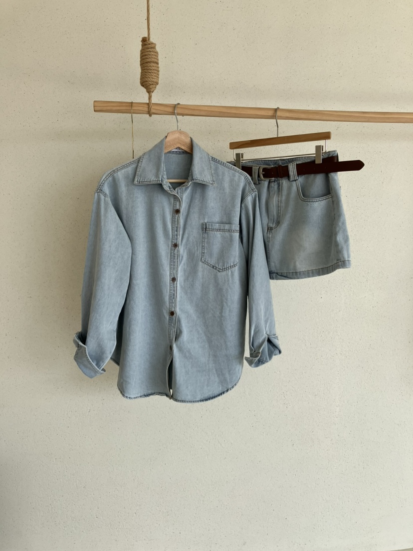 PIN-UP韓國東大門代購女裝新款熱賣時尚套裝不含腰帶套裝PIN-UP套裝圖色1