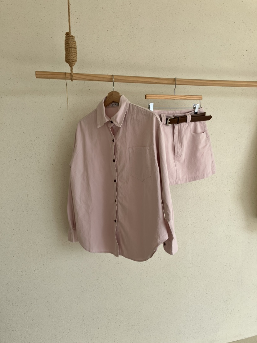 PIN-UP韓國東大門代購女裝新款熱賣時尚套裝不含腰帶套裝PIN-UP套裝圖色2