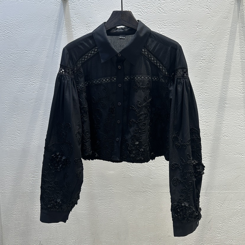 TRIPLE SEVEN韓國東大門直郵女士新品26春夏熱賣襯衫蕾絲衫TRIPLE SEVEN襯衫/蕾絲衫圖色2