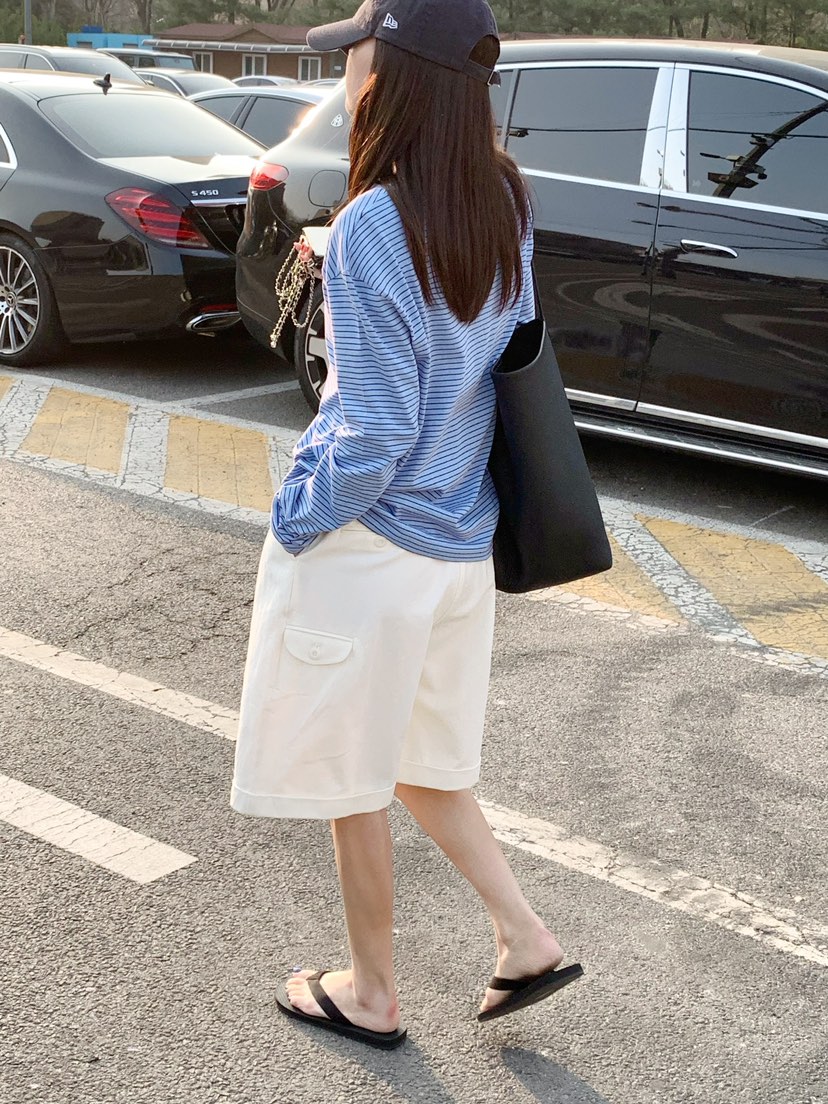 COURGETTE韓國東大門直郵女士新品人氣熱賣休閑26春夏短褲褶裥COURGETTE短褲