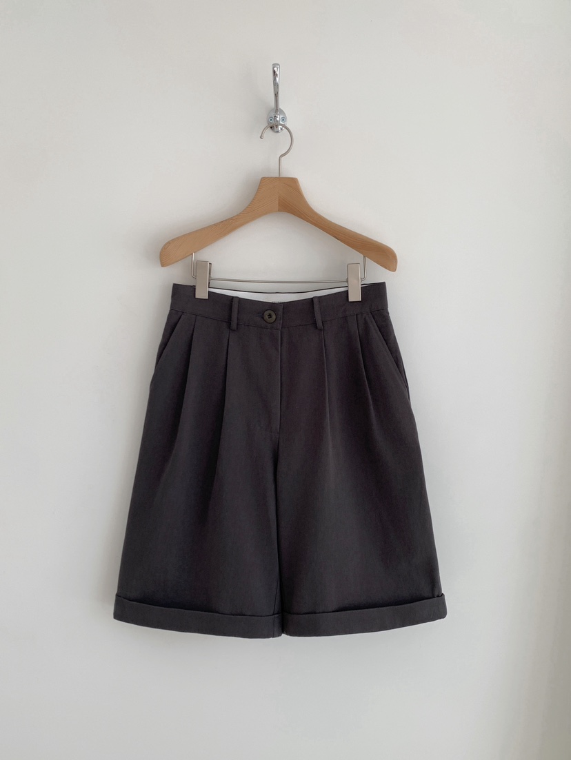 COURGETTE韓國東大門直郵女士新品人氣熱賣休閑26春夏短褲褶裥COURGETTE短褲圖色2