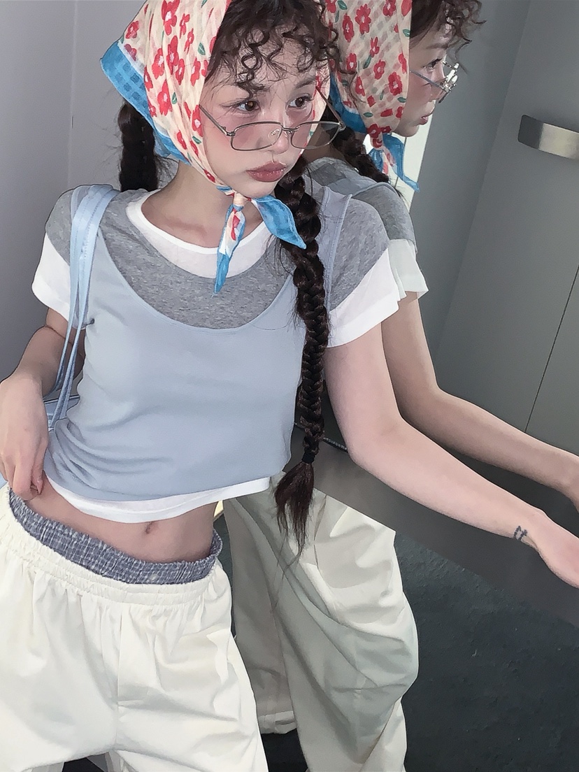 I MFACT韓國代購女裝新款人氣職業時尚休閑26春夏熱賣T恤I MFACTT恤