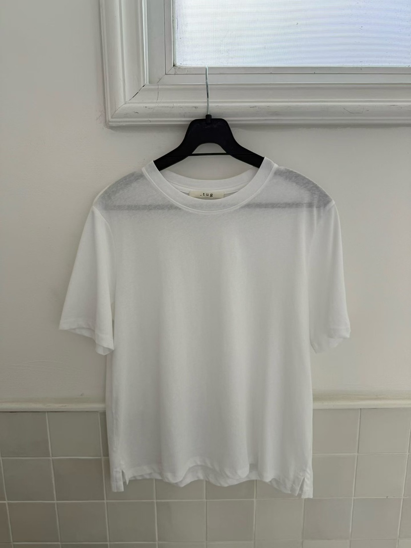 TUG韓國直郵實拍女裝新品熱賣26春夏人氣休閑職業時尚T恤TUGT恤圖色1