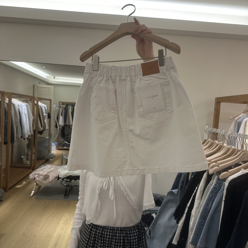 TIZZI韓國東大門代購女裝新品時尚人氣職業推薦休閑26春夏短裙TIZZI短裙