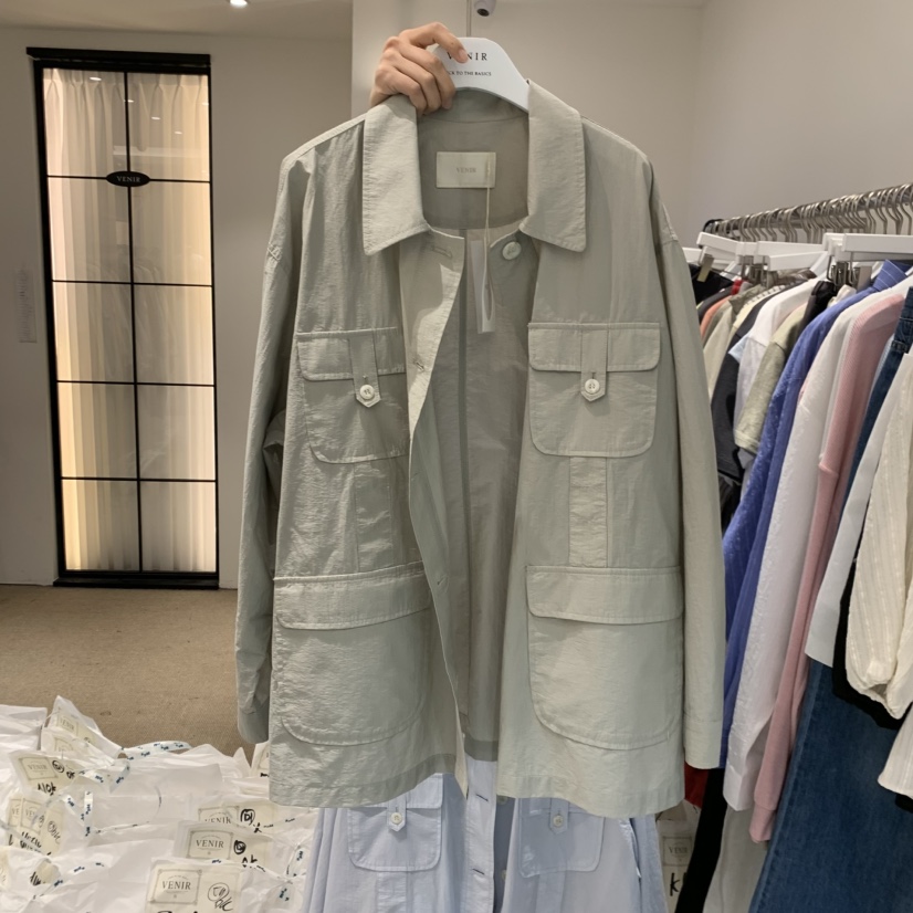 VENIR-a韓國東大門代購女裝新品26春夏職業推薦休閑夾克VENIR-a夾克圖色2