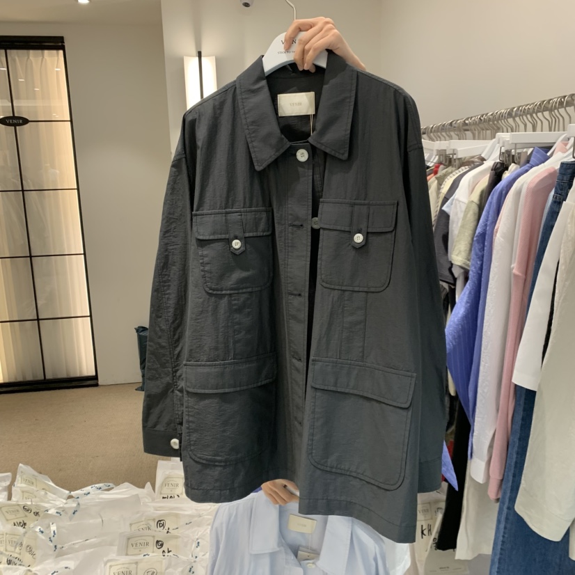 VENIR-a韓國東大門代購女裝新品26春夏職業推薦休閑夾克VENIR-a夾克圖色4