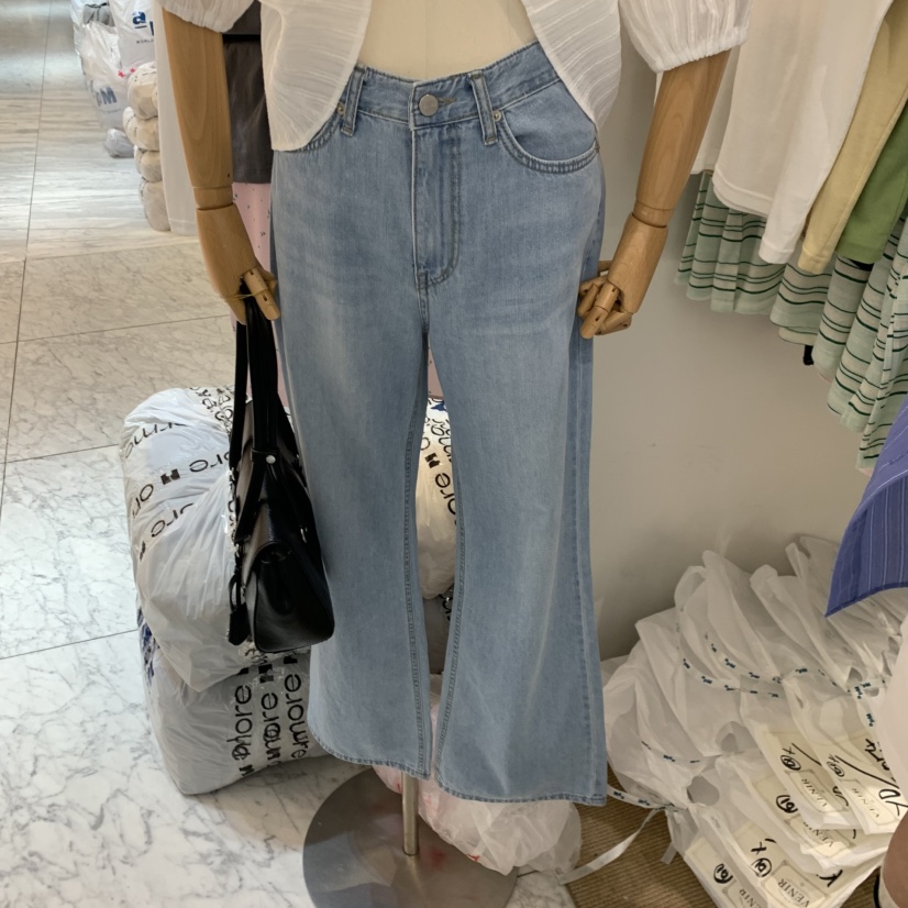 VENIR-a韓國直郵實拍女裝新款休閑推薦時尚人氣熱賣牛仔褲VENIR-a牛仔褲圖色2