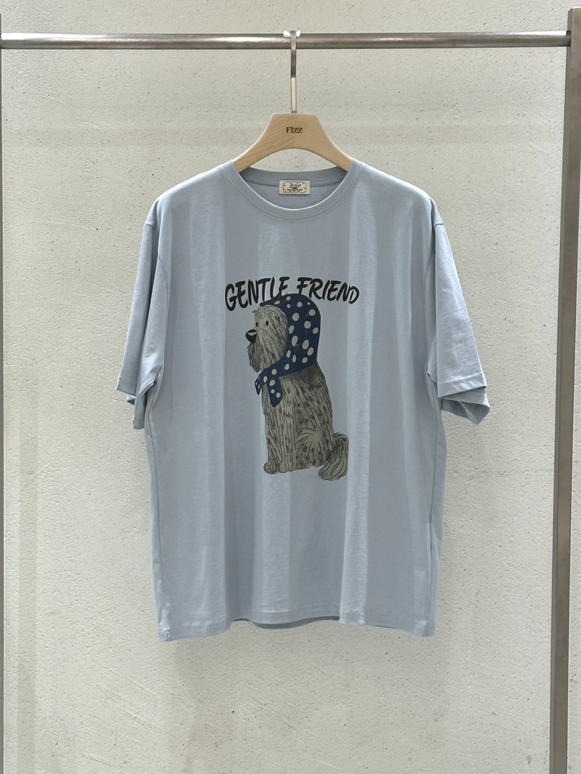 FIZZ韓國東大門代購女士新品時尚休閑熱賣推薦人氣26春夏T恤FIZZT恤圖色2