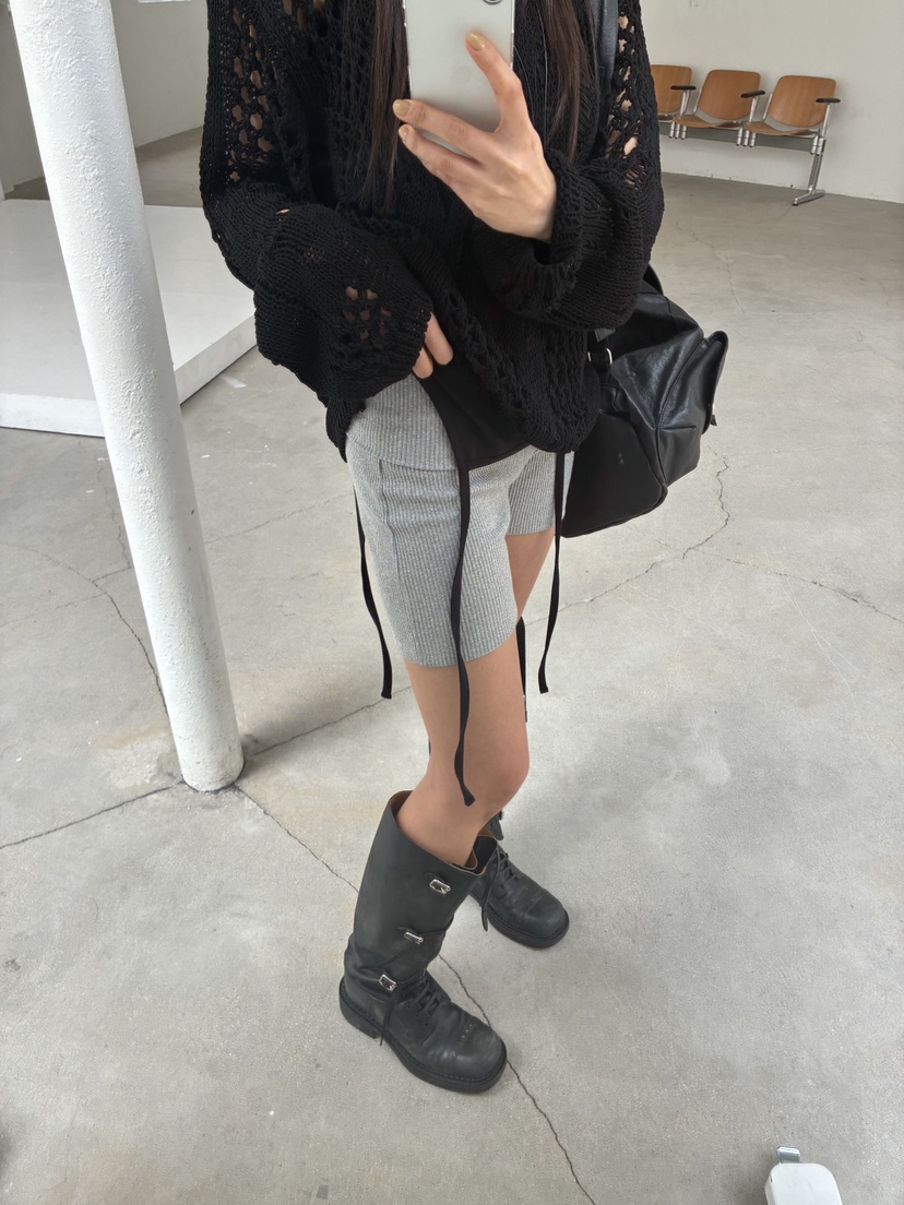 ACME韓國直郵實拍女士新款休閑職業推薦人氣打底褲鯊魚褲ACME打底褲/鯊魚褲