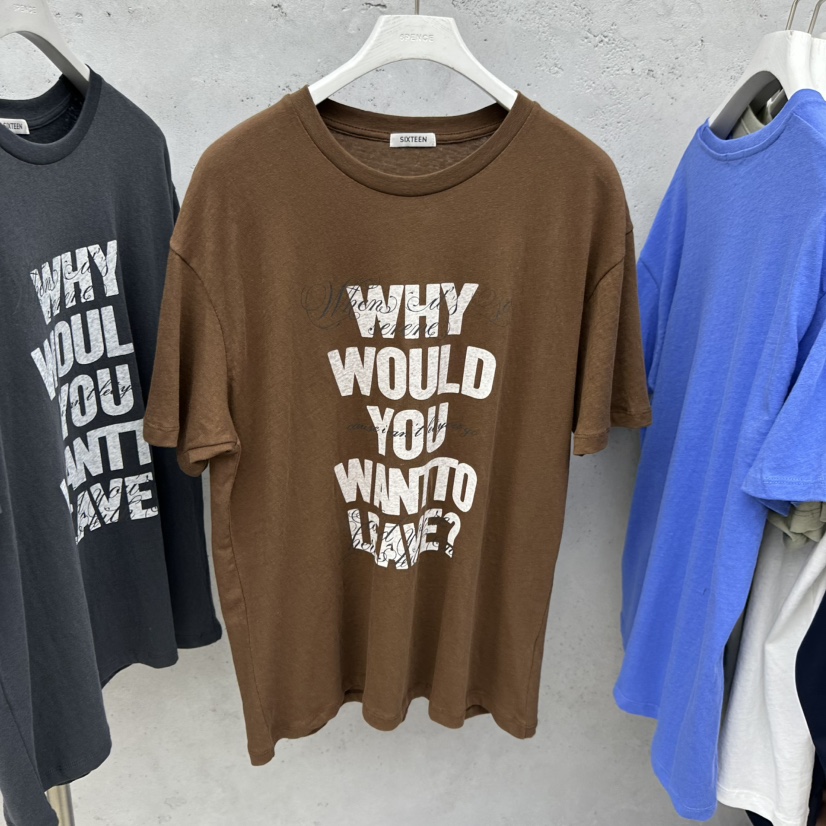 SIXTEEN韓國代購女裝新款熱賣休閑人氣時尚26春夏推薦T恤SIXTEENT恤圖色4