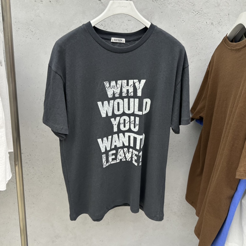SIXTEEN韓國代購女裝新款熱賣休閑人氣時尚26春夏推薦T恤SIXTEENT恤圖色5