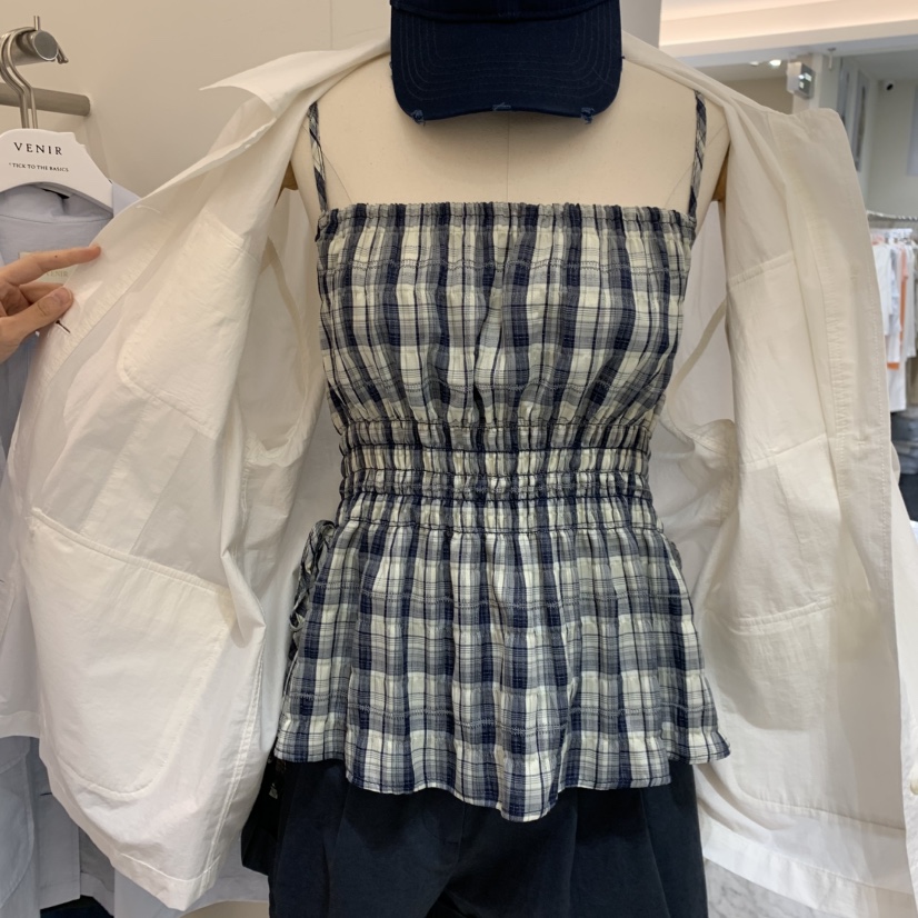 VENIR-a韓國代購女裝新款推薦職業26春夏時尚熱賣吊帶背心VENIR-a吊帶/背心圖色2